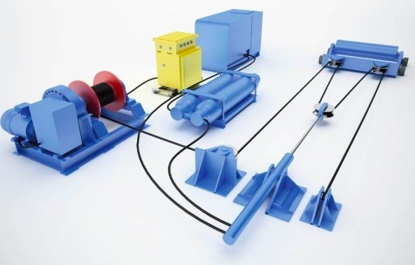 天顺娱乐--液压拉紧装置
